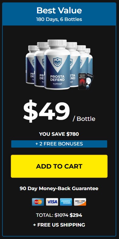 Prosta Defend 6 Bottle Price